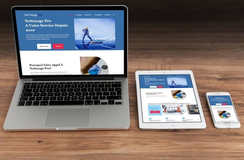 mockupre nettoyage pro